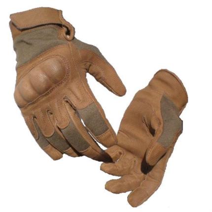 Nomexové rukavice s chrániči kloubů - coyote