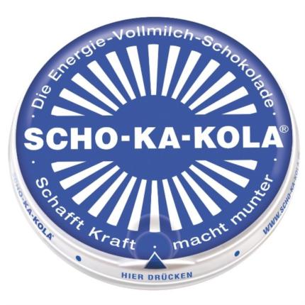 Energetická čokoláda Scho-Ka-Kola - mléčná 100g