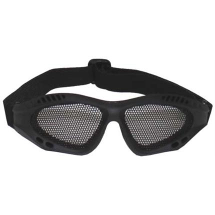 Síťované ochranné brýle - černé