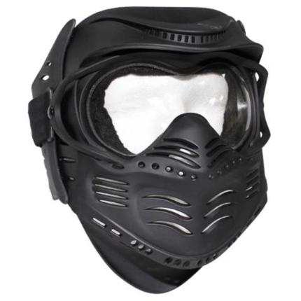 Ochranná obličejová maska "Fight" - černá