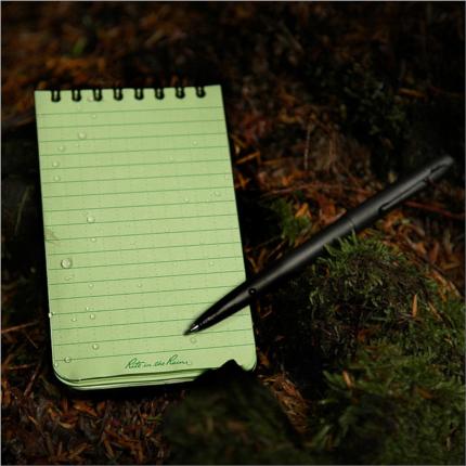 Zápisník All Weather (Pocket Notebook 3/5) zelený