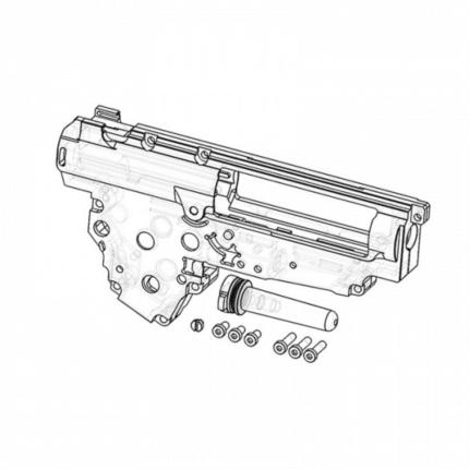 CNC airsoft mechabox v.3 - QSC (8mm)