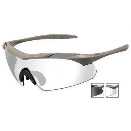 Střelecké brýle WILEY X VAPOR Tan Frame / 2LS set